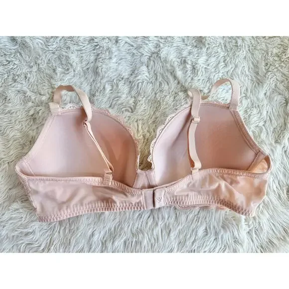 Victorias Secret Rose Gold Dream Angels Lightly Lined Demi Bra 36D - Picture 8 of 10